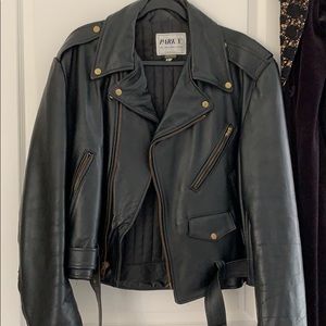 Genuine vintage leather jacket